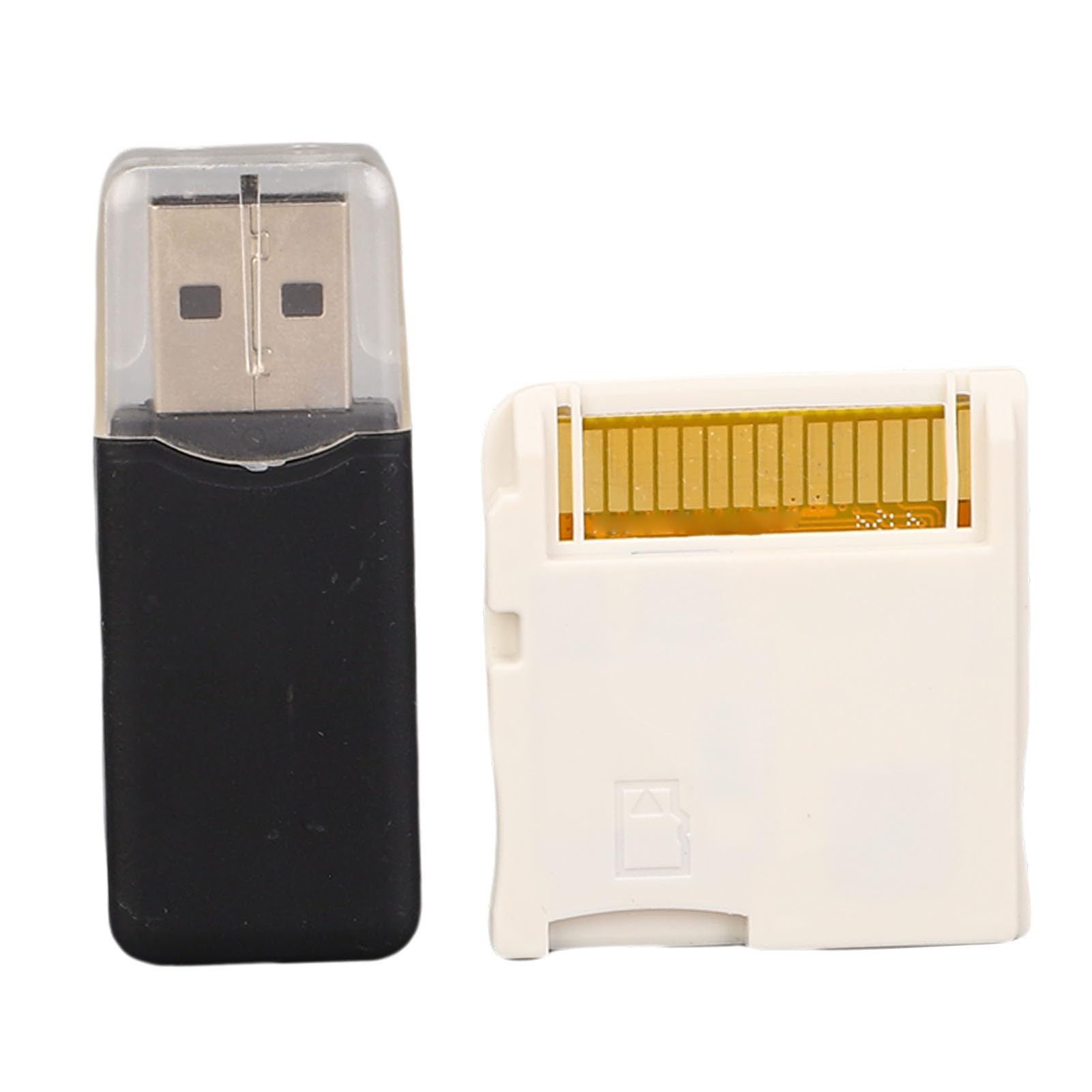 Tosuny Scheda Flash per 3DS/2DS XL/NDS, Chip ASIC, Supporto 128GB TF, Menu Multilingue, Soft Reset - Compatibile con NDSi/NDSL/New 3DS (WHITE)