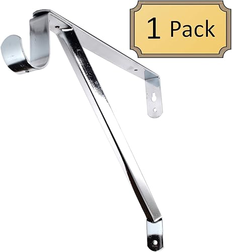 Miniatura 10 de Desunia Barra de armario ajustable y soporte de estante - Blanco - Juego de 2