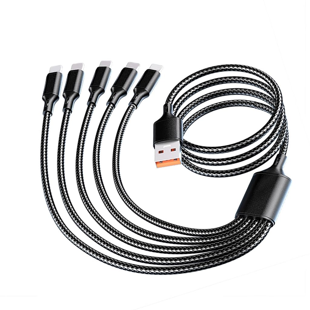 Cable USB a USB C/USB para cargar múltiples dispositivos simultáneamente