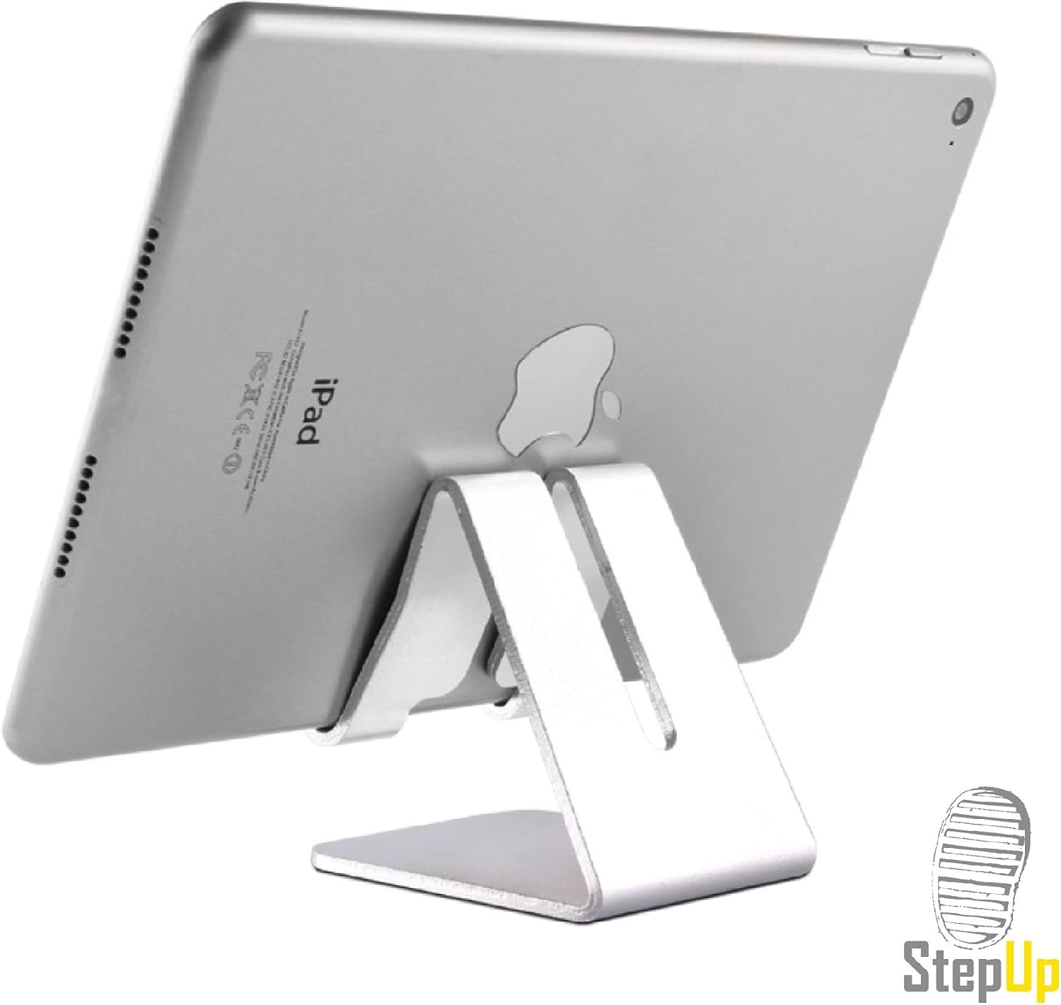 Buу 1 gеt 1 StepUp 2in1 2022 model Laptop Stand For Desk and phone Holder, Docking Ergonomic Aluminum Elevated Stands, Portable Computer Riser, Fits All Raised Devices ipad, Notebook, Macbook Pro 10-17 inch Black