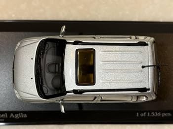 Amazon | 1/43 「オペル アギーラ」 シルバー ミニチャンプス製