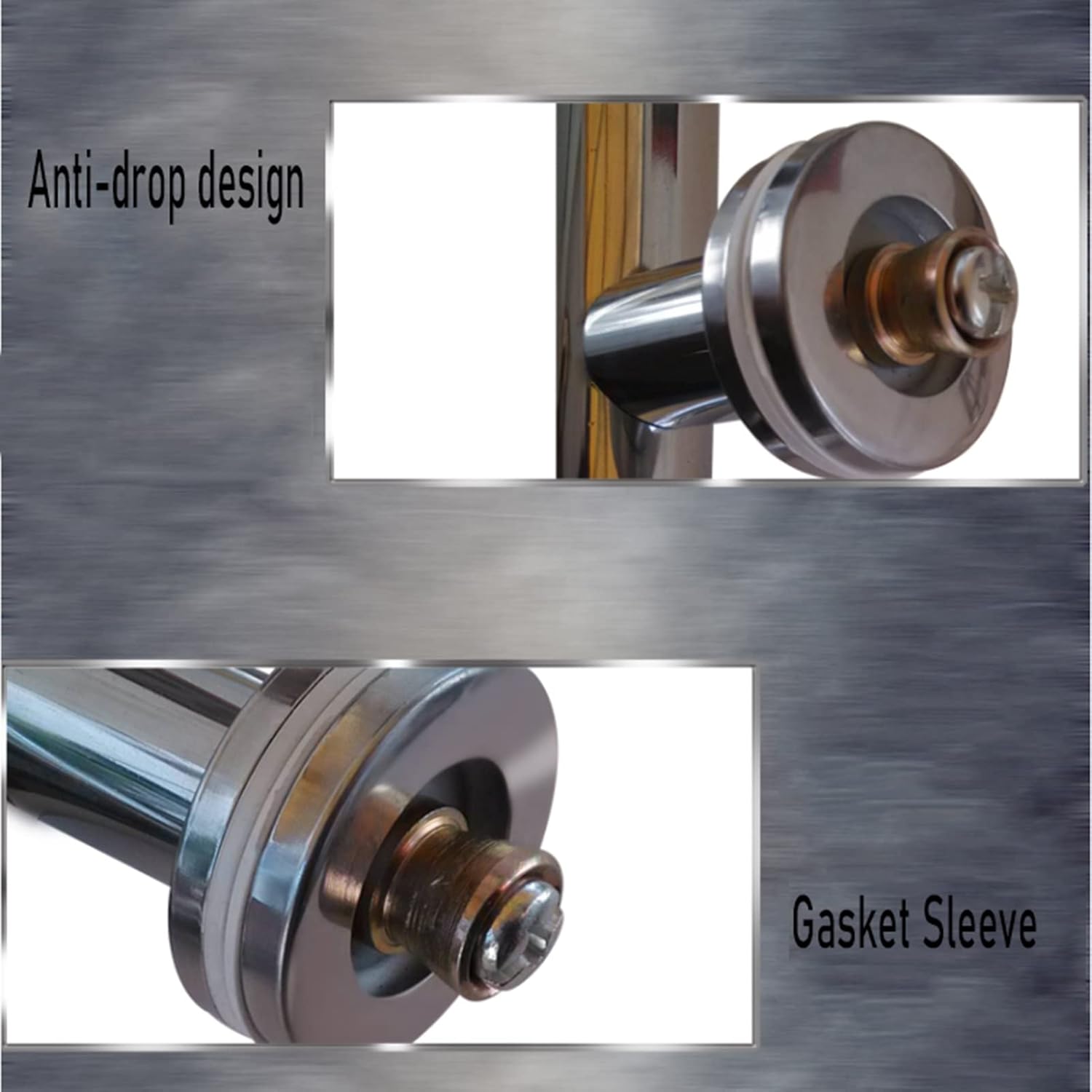 Modern Door Hardware Heavy Duty Commercial Grade 304 Stainless Steel Push Pull Door Handle Barn Door Pull Handle Glass Pulls (60 * 36cm)