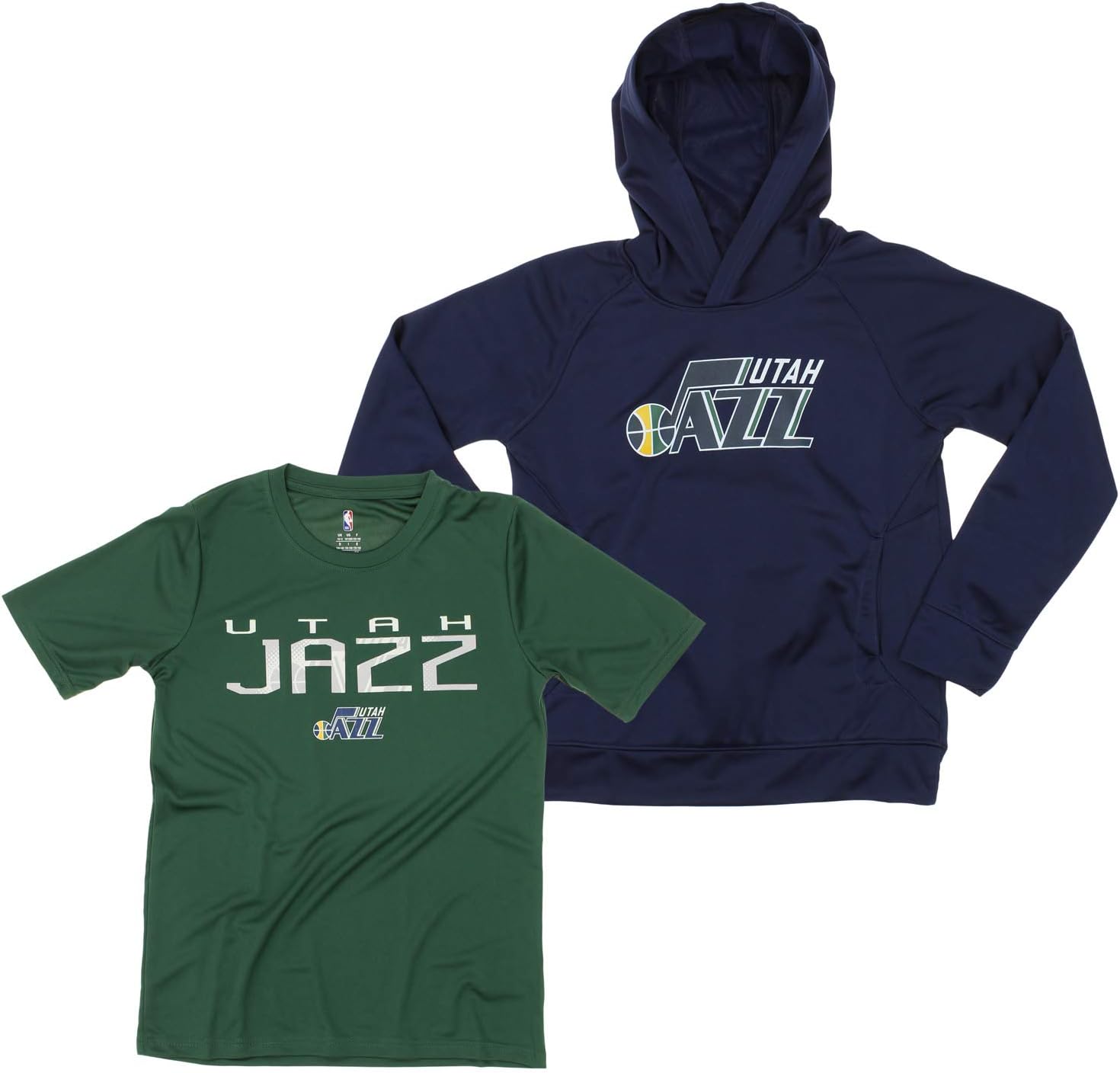 Outerstuff NBA Youth Boys (8-20) Fleece Hoodie and Tee 2 Pack Combo Set, Team Variation