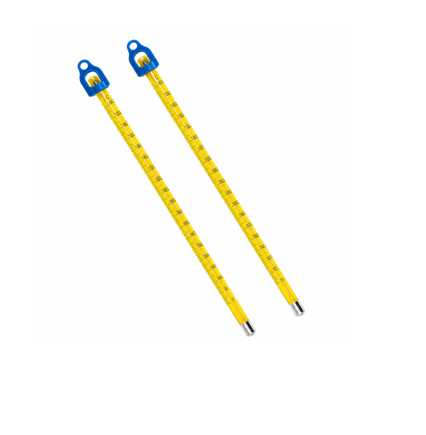 Eduscope Glass Thermometer 0-360 Degree Mercury Thermometer Pack of 2, 300 Mm Length-image-49