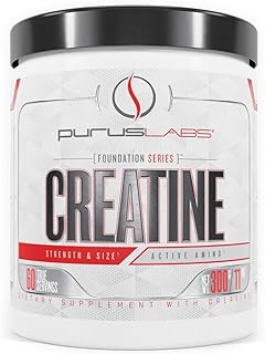 Purus Labs CREATINE Powder, 60 Servings (Unflavored)