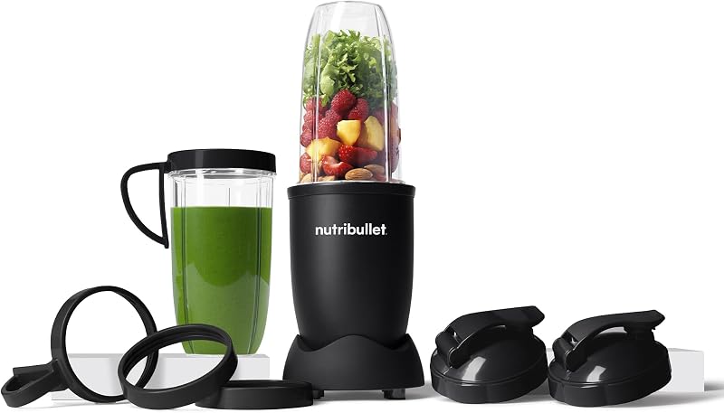NutriBullet Pro 900 elektromos turmixgép 900W, smoothie mixer fekete