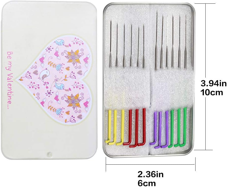 thumbnail image 2 of CroBlissful 60 Pcs Needle Felting Needles 7 Colors Wool Felting 2 of 13