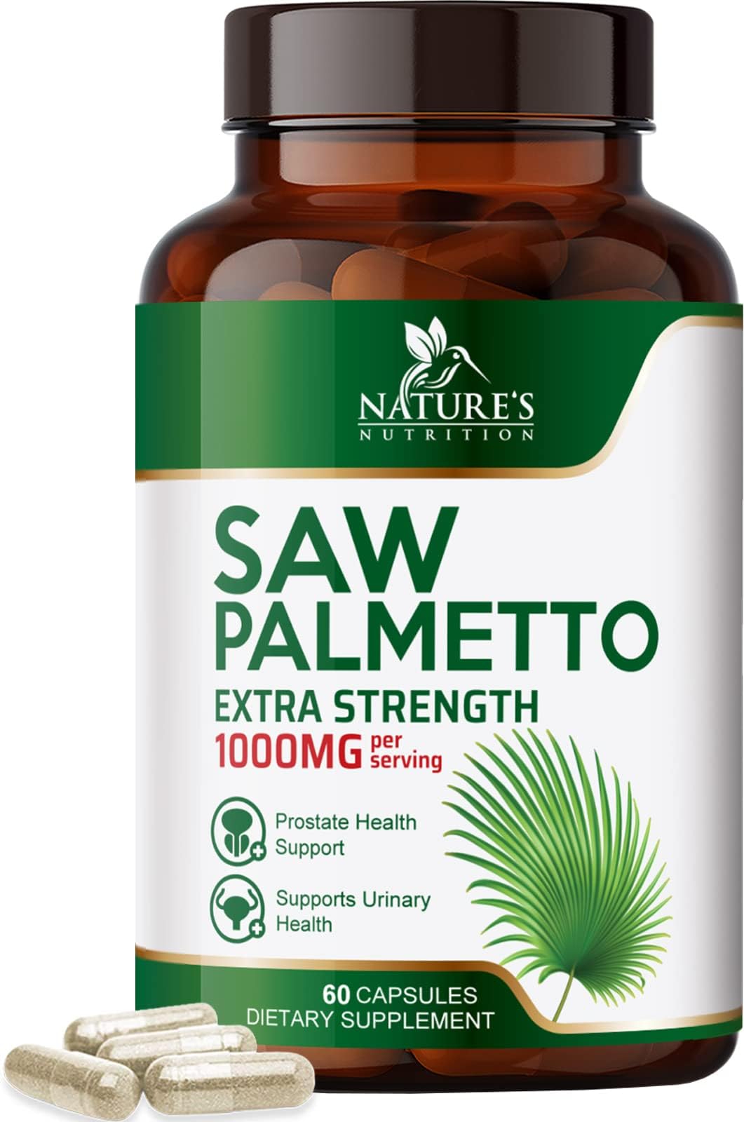 Amazon.com: Lindberg Saw Palmetto | 900mg | 100 Capsules | Berry