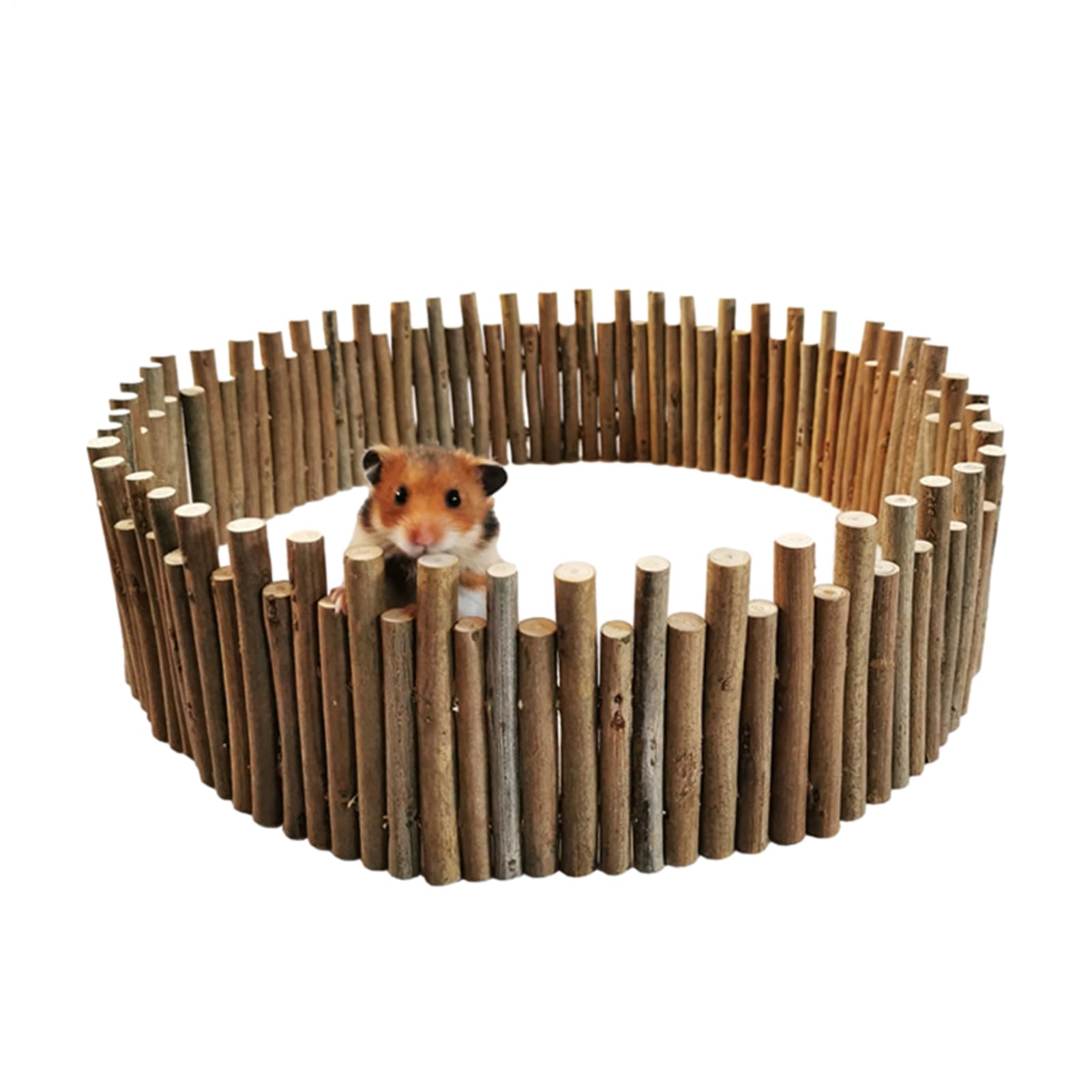 Clôture en bois pour hamster et tunnel de jeu d'escalade pour petit rongeur