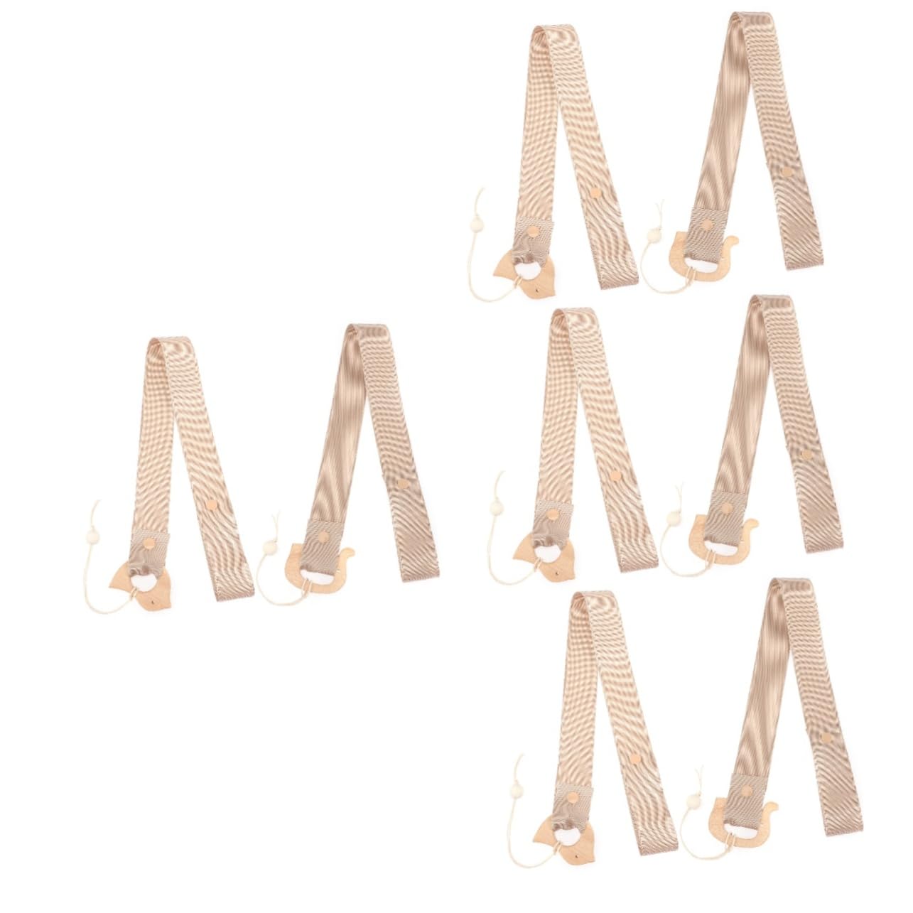 Organisateur pour accessoires capillaires TOYANDONA avec support à barrettes éléphant et oiseau