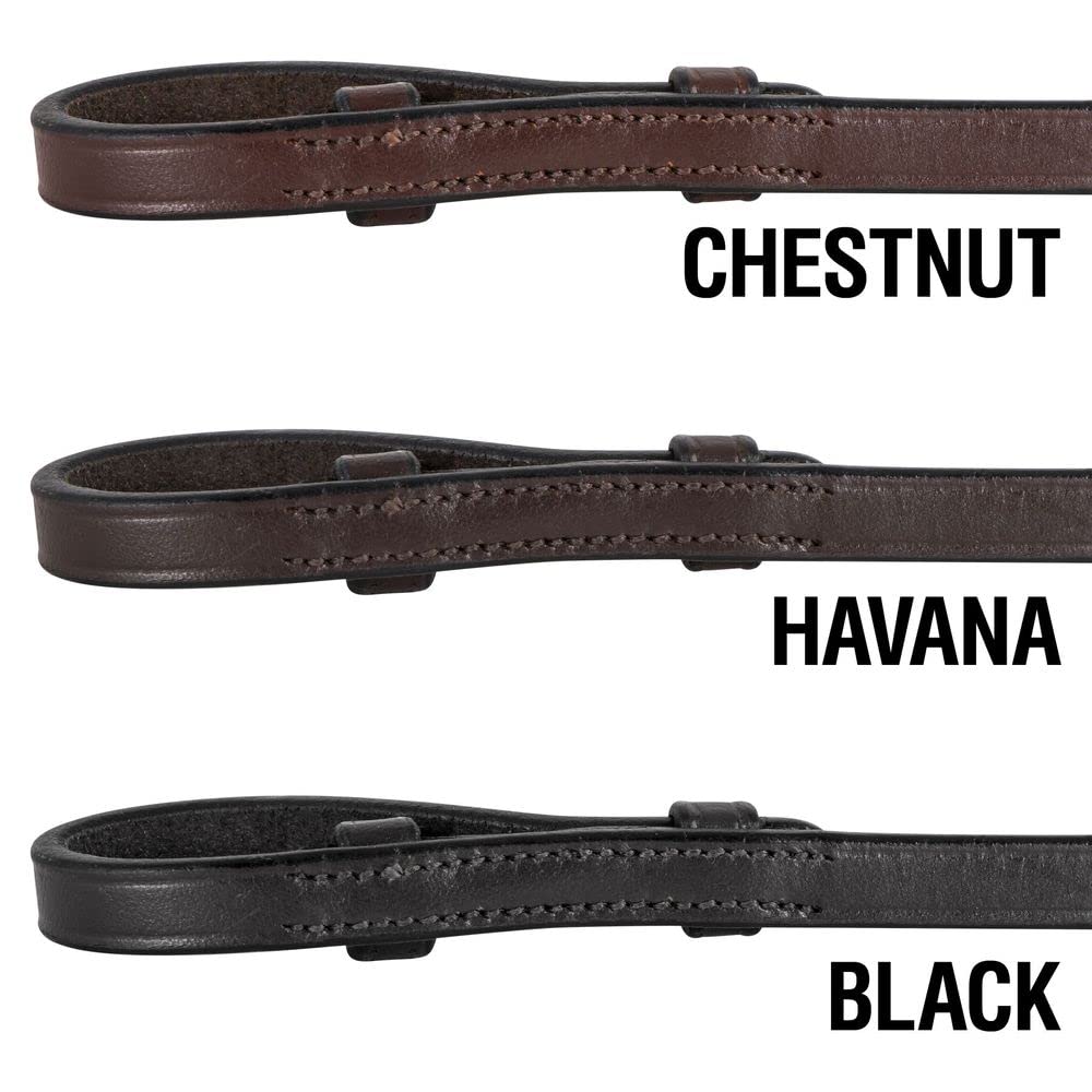 Schneiders Pinnacle Universal Bradoon Hanger | Size Cob | Color Havana | Versatile Addition to Horse Tack | Transforms Snaffle Bridle to Double Bridle | Hand Finished European Leather