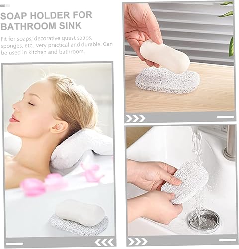 Miniatura 3 de Almohadilla de drenaje de jabón, 10 unidades, bandeja de baño, bandeja de plástico, recipientes de plástico, jabonera de viaje, soporte para jabón
