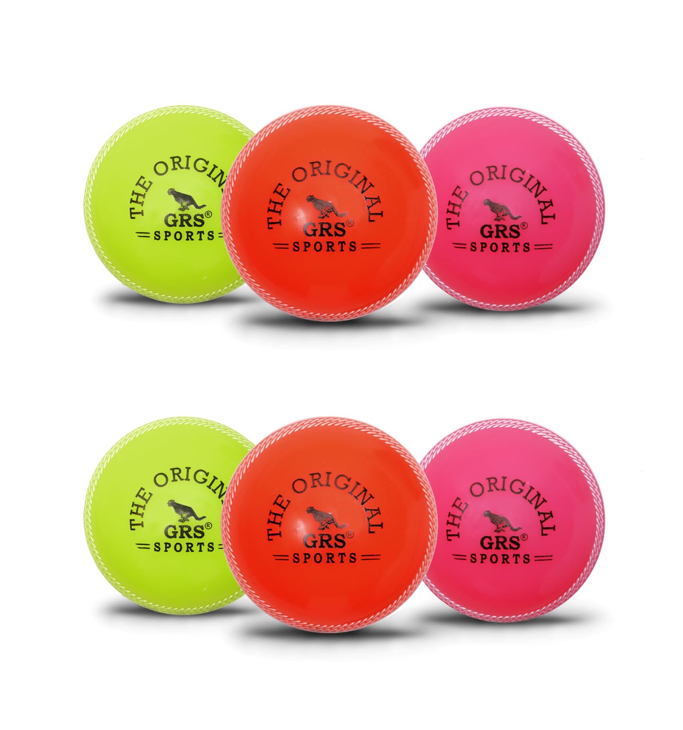 GRS T-20 PVC Cricket Soft Balls Recommended for Indoor/Outdoor Street, Beach & Cricket (Pack of 6)(Multicolor) Tournament Ball (B0CDN46Q4Y) Amazon Price History, Amazon Price Tracker