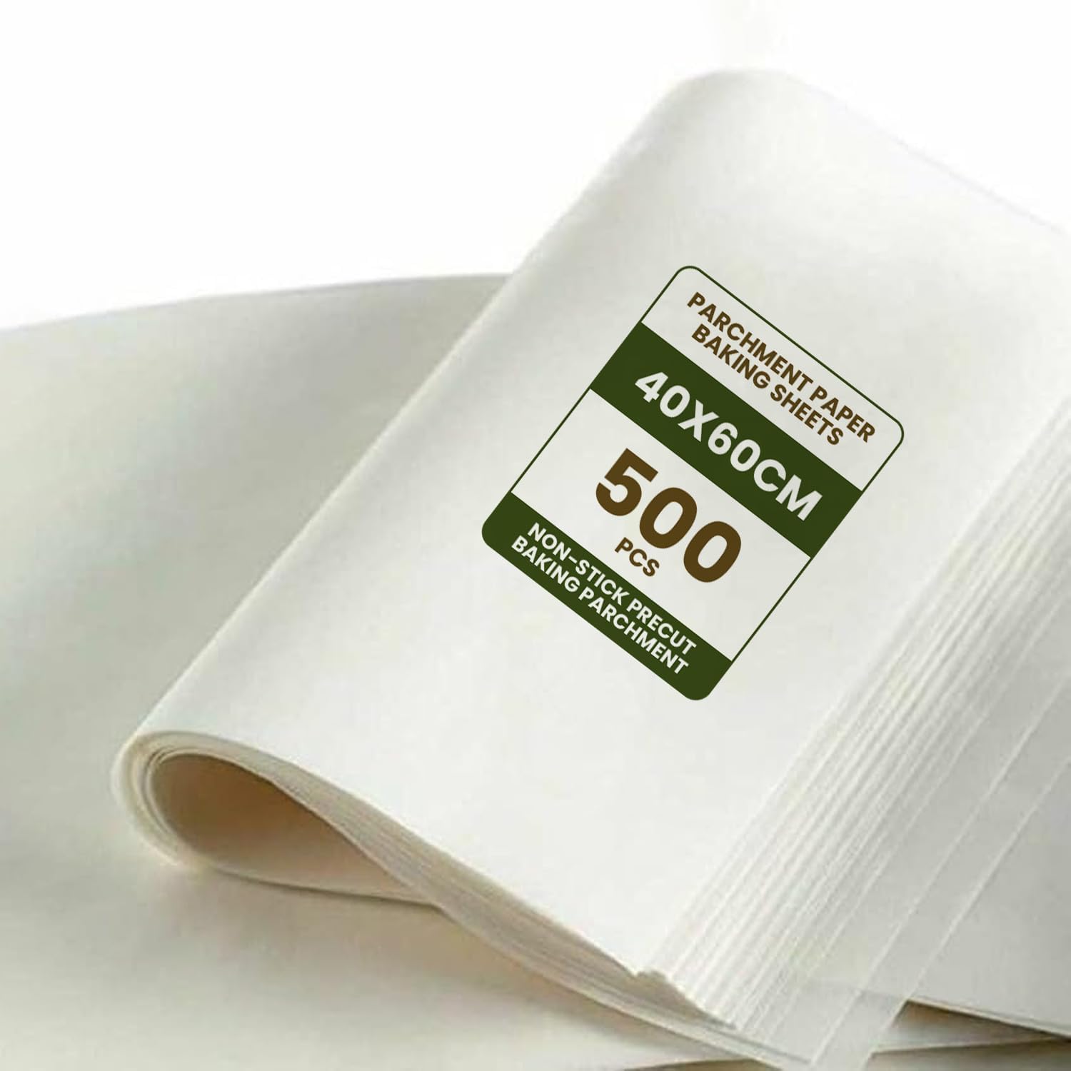 Parchment Paper 400mm×600mm Baking paper 600 x 400 mm, pack of 500 sheets - Baking and Cooking