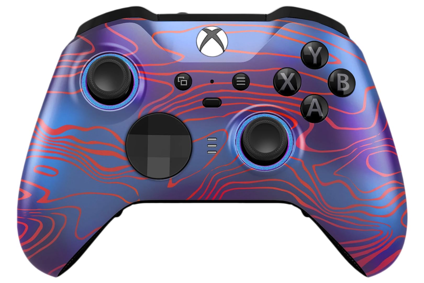 Custom Controllerzz Elite Series 2 Controller Compatible With Xbox One, Xbox Series S and Xbox Series X (Plasma Camo)