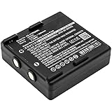 Flujoy 600mAh/9.6V Replacement Battery for Hetronic Ergo 68300525 68300510 FBH300 Nova Nova Ergo 68300520 68300520 RHE9608KY HT-02 68300510 FBH900 NM19HB HE520 68300530