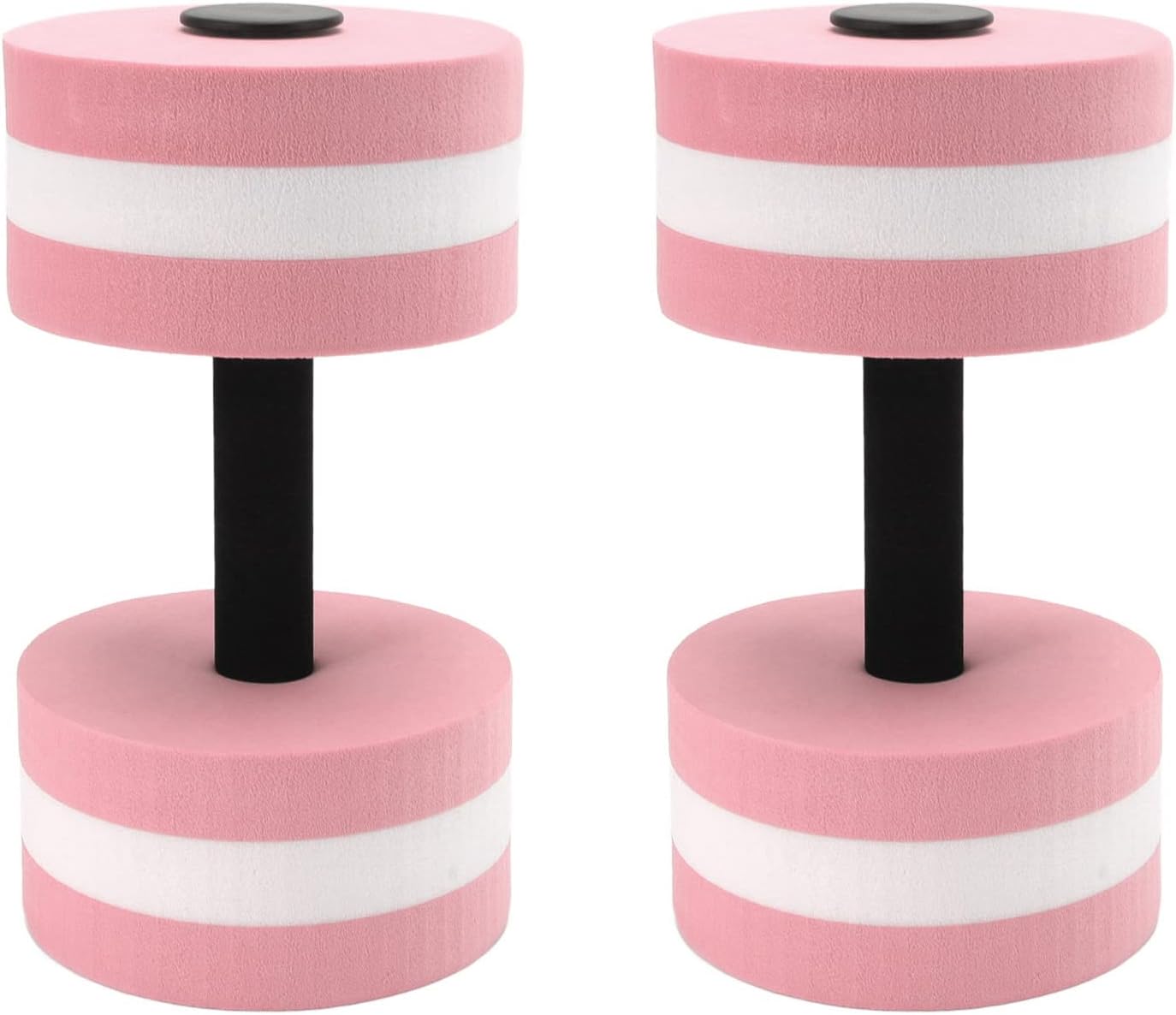 Water Weights Pool Exercise Dumbbells, 2Pcs Aquatic Dumbells EVA Foam Water Dumbbells Lightweight Exercise Dumbells Swimming Training for Adults Kids Men Women