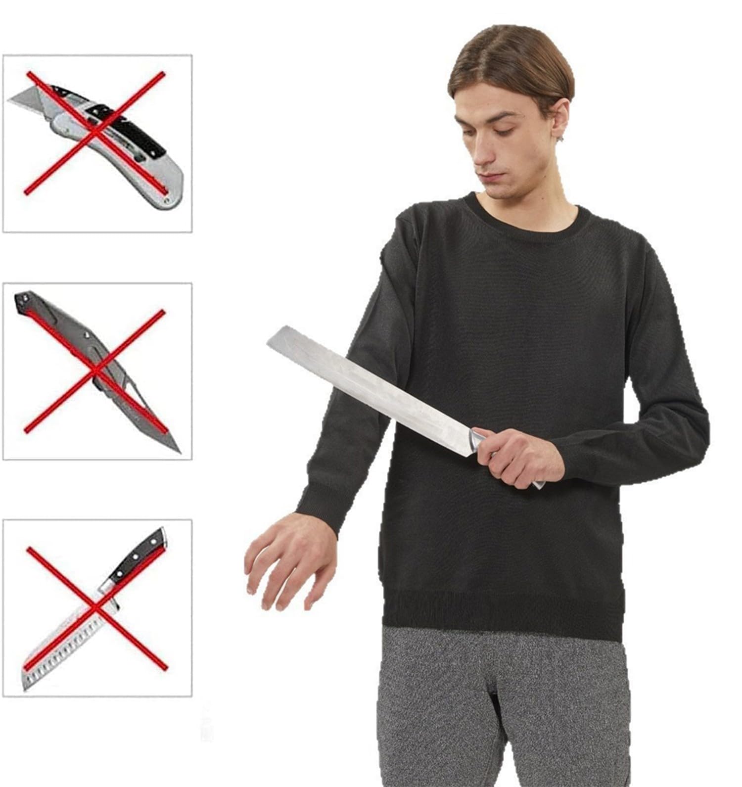 Ropa De Seguridad Anticorte, Chaleco Anticorte Ropa Resistente A Cortes De PE De Nivel 5, Ropa De Trabajo Protectora para Policía Y Personal De Seguridad M