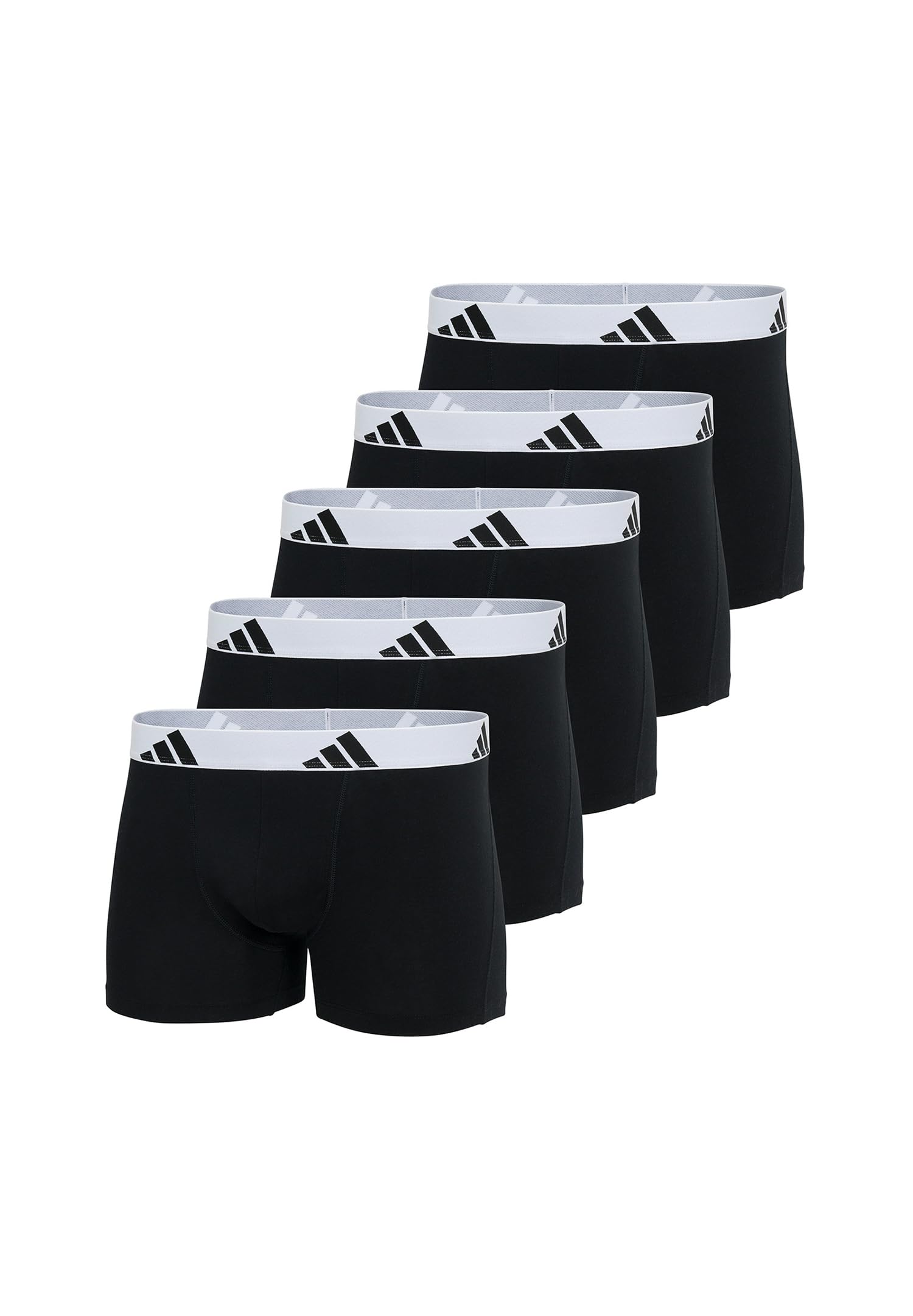 adidas Herren Trunk 5 Pack Active Flex Cotton Boxershorts Bequeme Unterwäsche