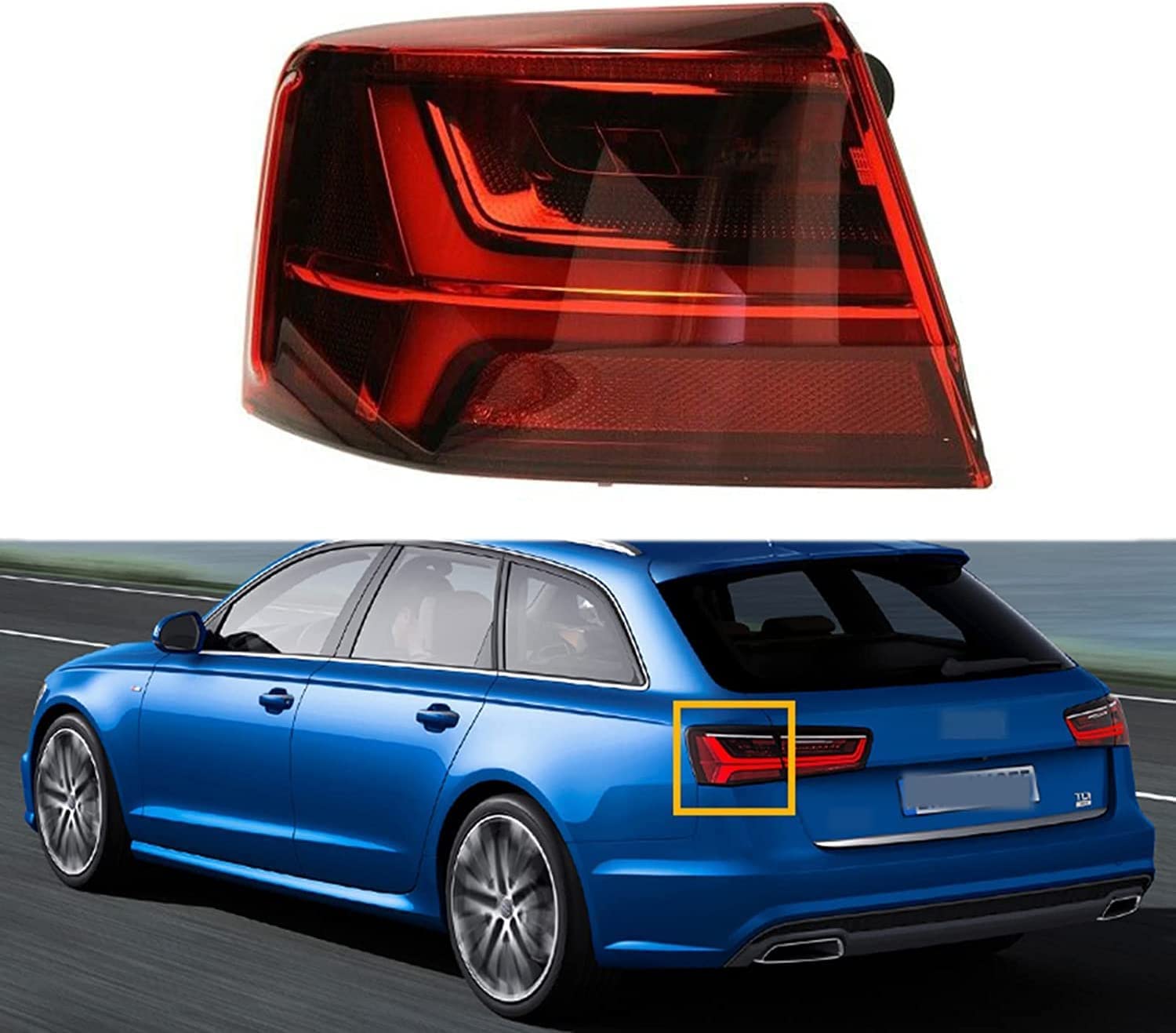 ABS Rücklicht Abdeckung Für Audi A6 4G C7 - Stylisches Upgrade