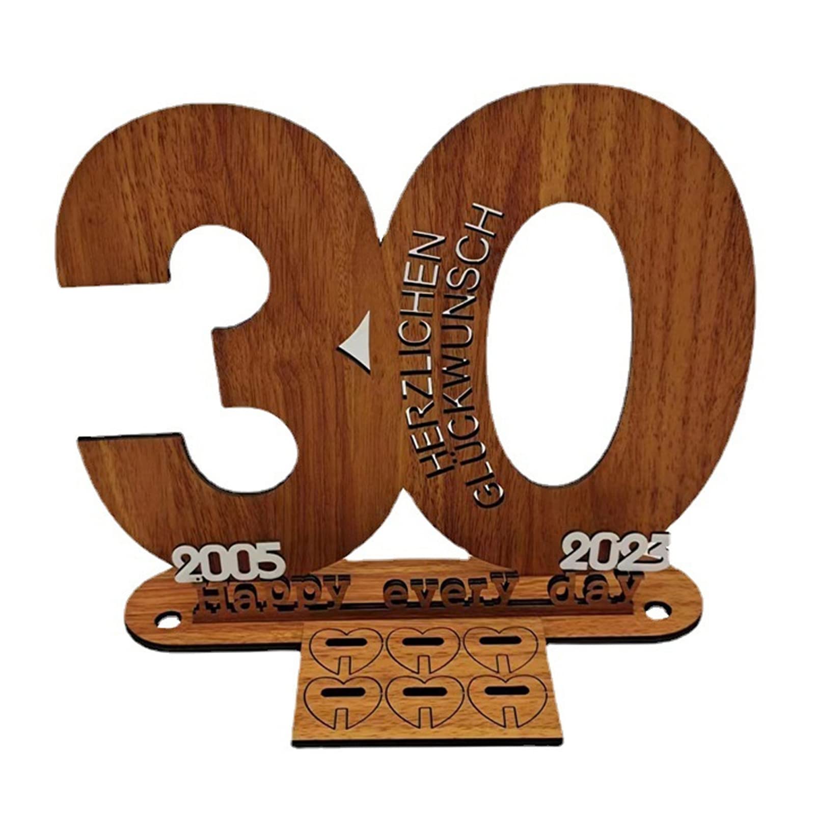 Yhplxyuus Money Gift Wood Decorative Household Decoration Supplies for School Dormitory Party Background Birthday Money Gift Holders