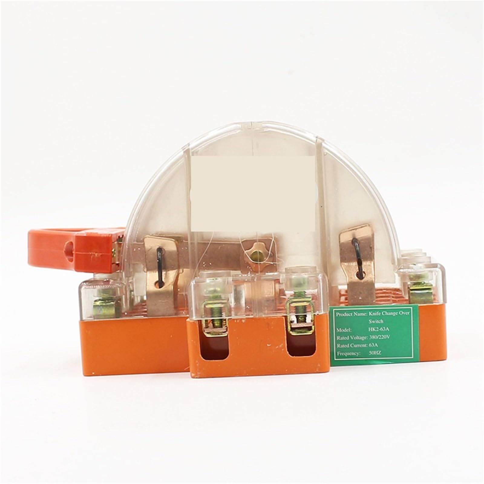 Interrupteur 3P63 double jet avec voyant lumineux transparent bidirectionnel 1 pce - 6