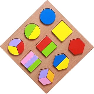 Toyvian Brinquedos De Madeira Brinquedo Infantil Brinquedos De Madeira Para Bebês Brinquedo De Quebra-Cabeça Engraçado Brinquedo De Madeira Criativo Brinquedo Educacional De Madeira