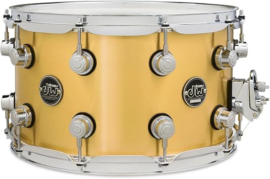 DW Performance Series Brass Snare Drum - 8 x 14-inch - Brushed