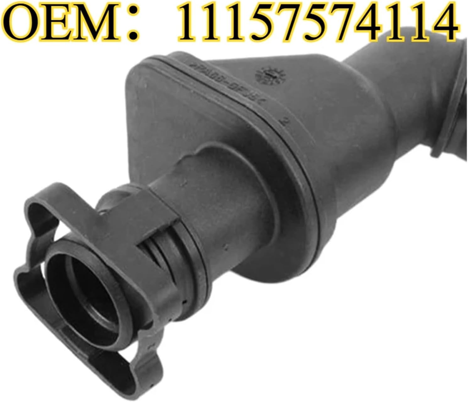 Engine Crankcase Breather Ventilation Hose Exhaust Hose Radiator Hose Compatible with BMW 7Series X6 E71 F01 F02 740Li N54 OEM：11157574114