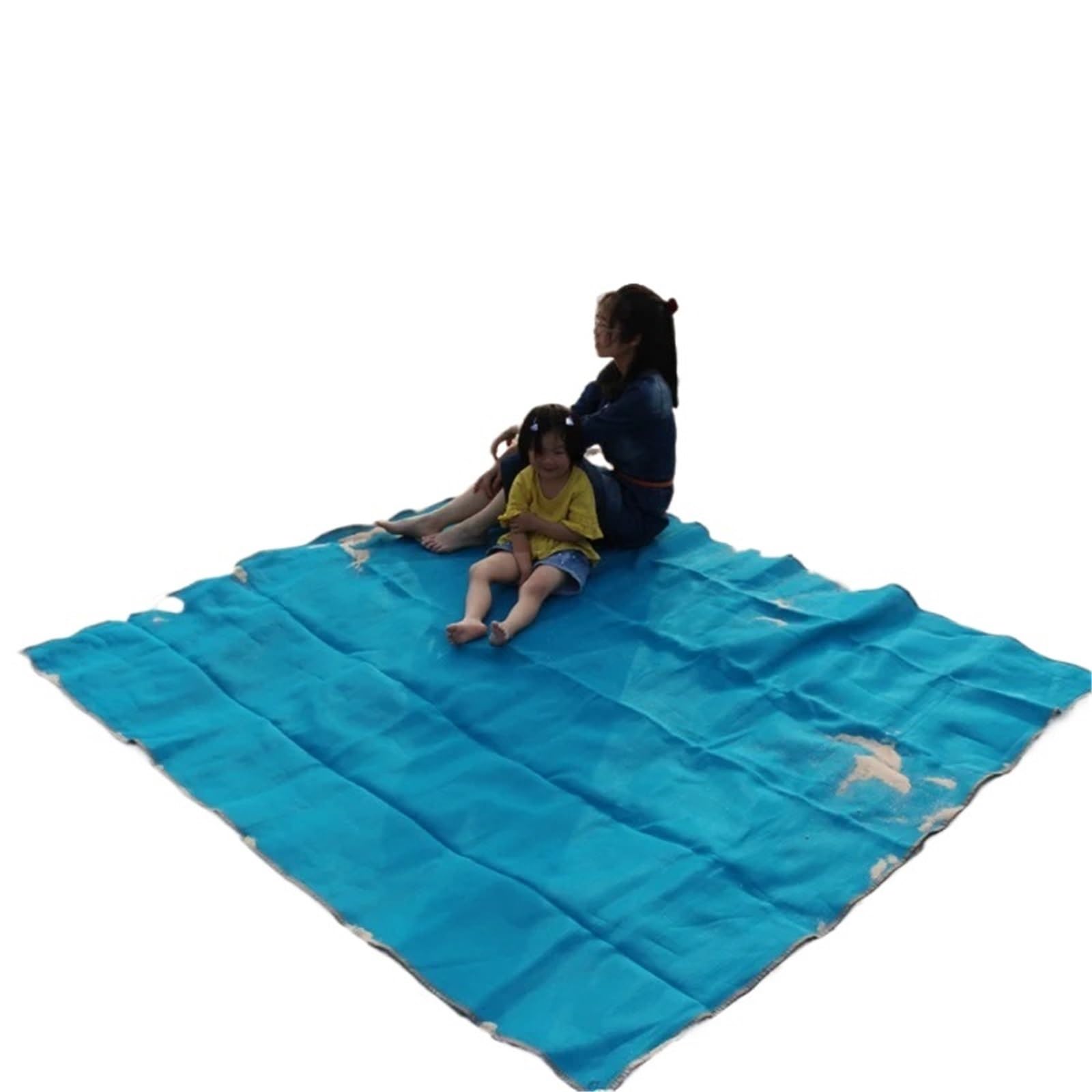 Couverture Pique Nique Couverture de Pique-Nique, Grand Tapis de Plage sans Sable, Tapis de Camping Pliable, Tapis de Plage Portable et léger(Beach Mat M)