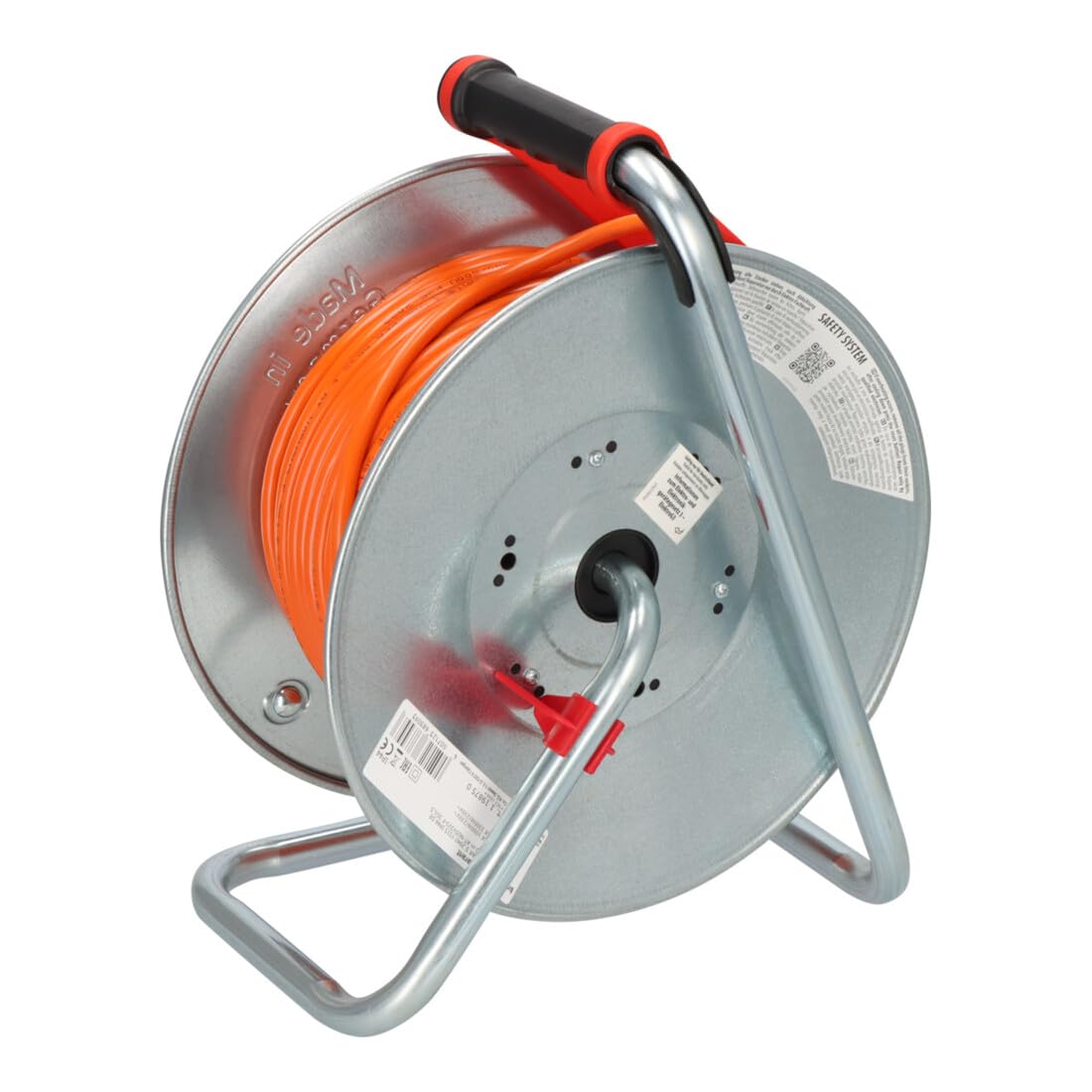 Brennenstuhl 1198750 Kabeltrommel 40m Orange Schutzkontakt-Stecker