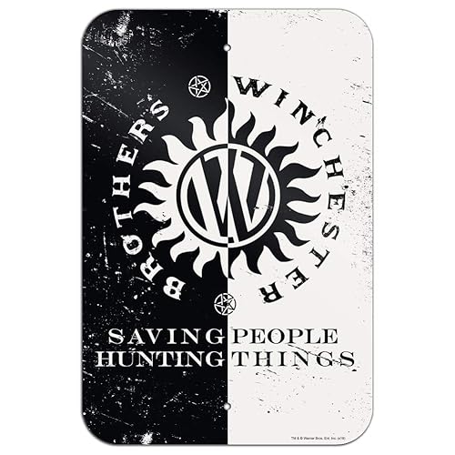 GRAPHICS & MORE Supernatural Brothers Winchester Home Business Office Sign - Metal - 6" x 9"