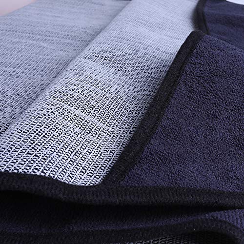 Heha Sweat Towel Seat Cover For Gym Workout,Running, Beach Swimming,Outdoor Water Sprots,Bucket Seat Protector,Anti-Slip,Dark Blue (Z-1Pctowel) #TOP4