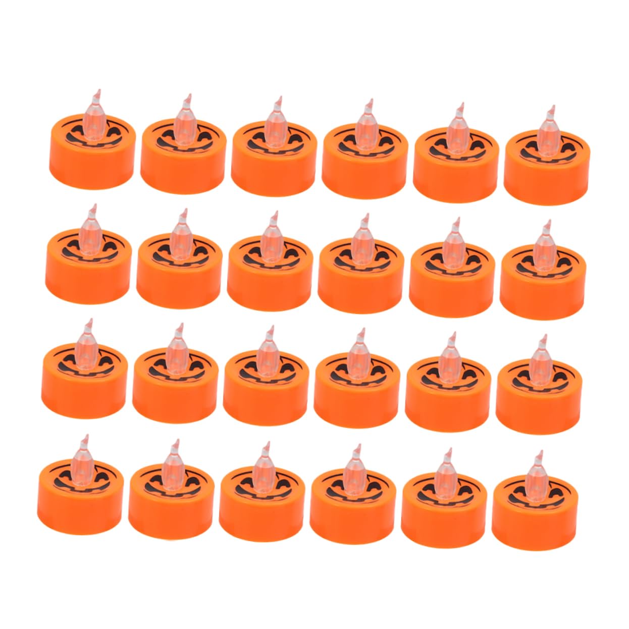 Bougie lampe ambiance citrouille sécurisée pour enfants Halloween