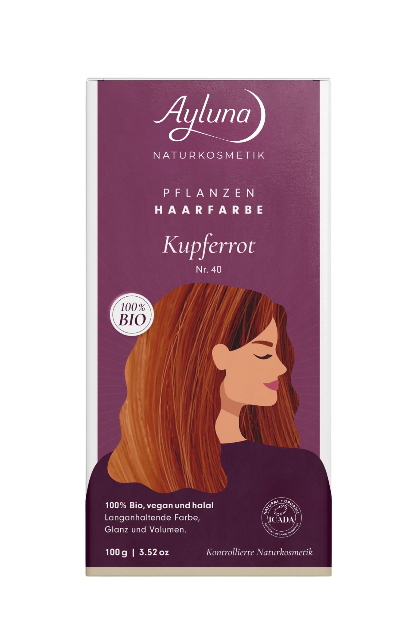 Ayluna Hair Colour - Copper Red 40
