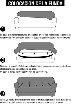 Blindecor Ambar 2 Seater Sofa Cover Red