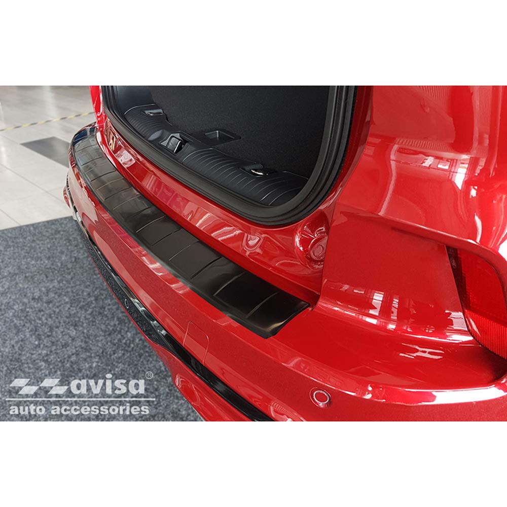 Protezione Paraurti Posteriore Avisa Strong Edition | Acciaio Inox Nero Per Ford Focus IV Wagon (2018-) ST-Line - 4