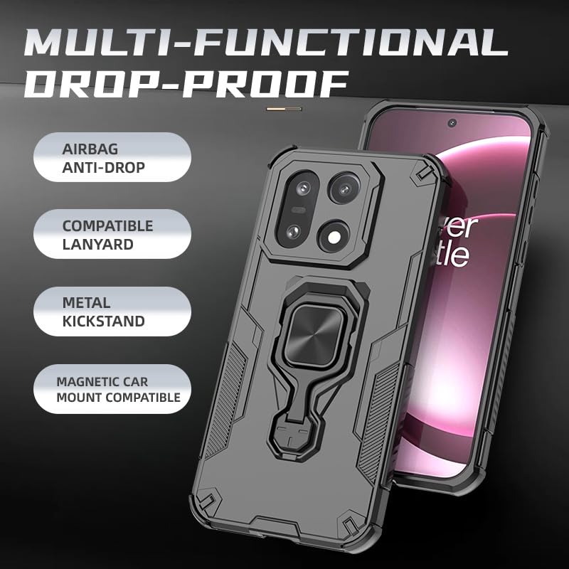 Coque rigide OnePlus 15 5G de qualité militaire haute résistance - 4