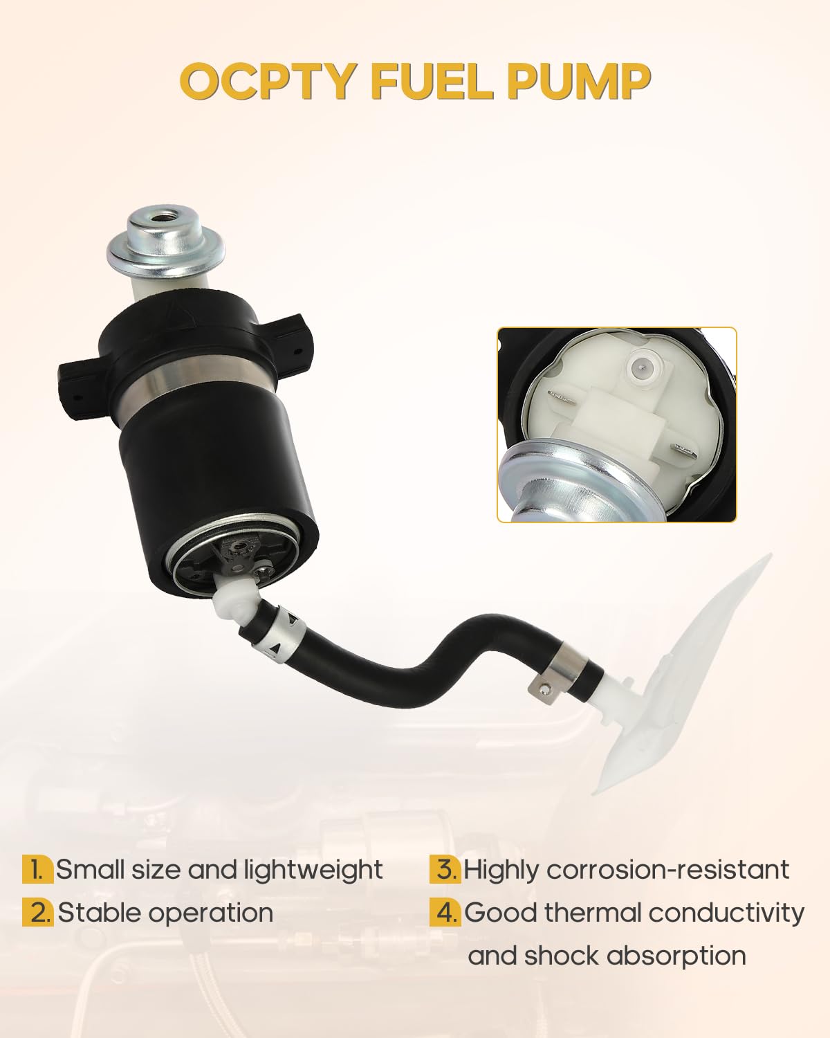 OCPTY Fuel Pump Electric Module Assembly Replacement for 1990-1996