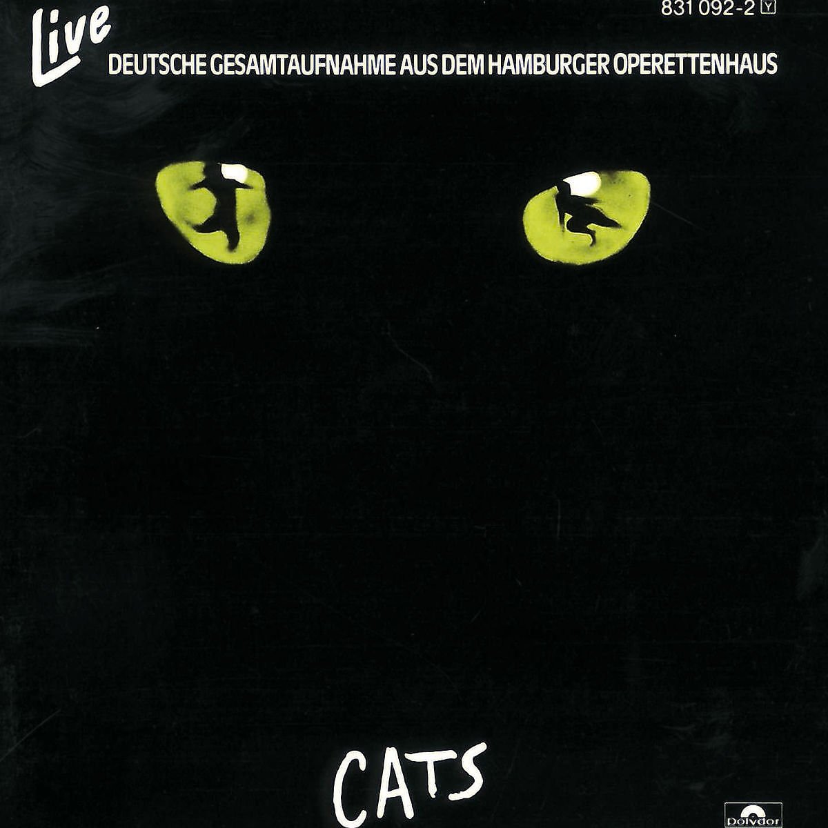 Cats - Live (Deutsche Gesamtaufnahme aus dem Hamburger Operettenhaus)