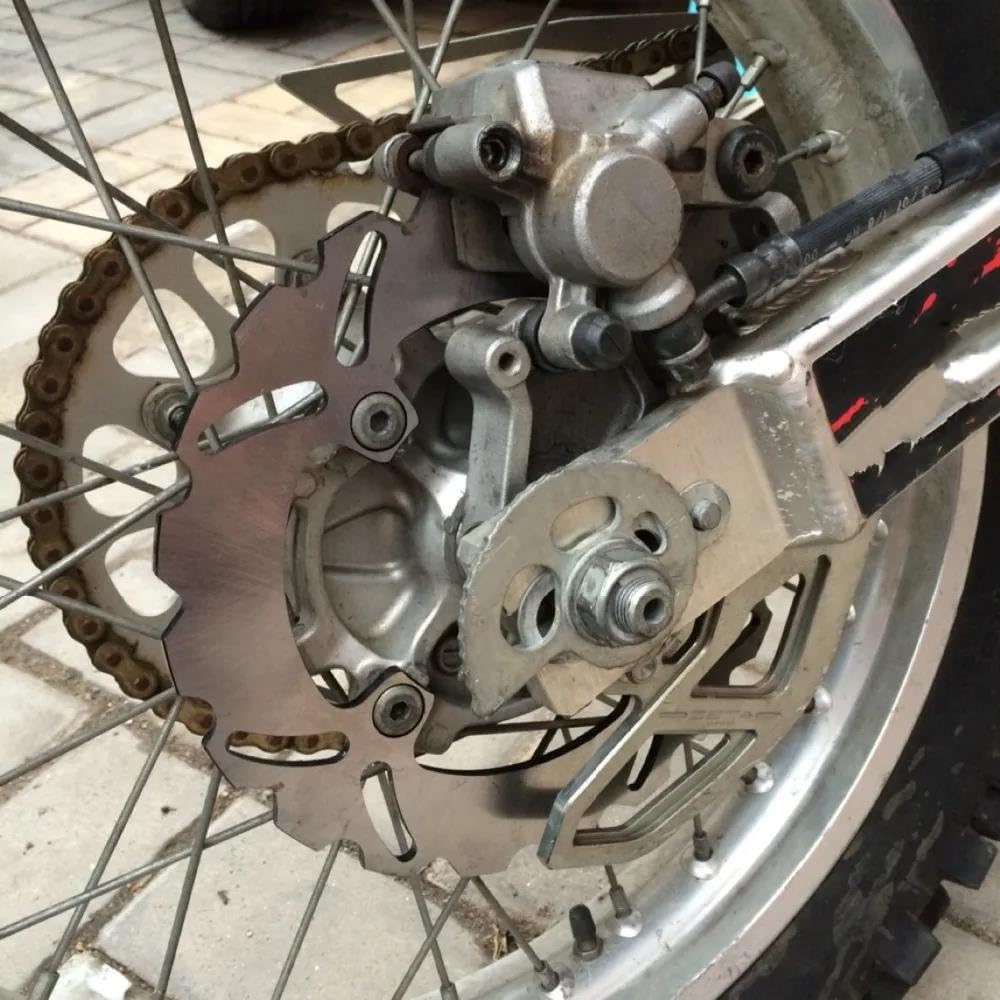 Moto Dischi Freni Per XLV Per VARADERO Per CBR R Per SL Per CRF L 250 Per CRF 230 L Per CRM R Per XR 250 Per XR R Per XR Per SUPERMOTARD Disco Freno Posteriore Rotore Disco Freno Moto (Size : Wave 0.
