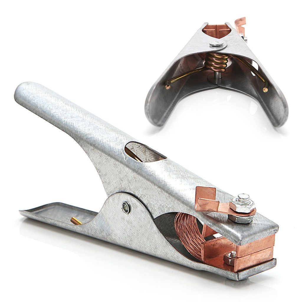 Manual Welder Earth Ground Cable Grip Clip Clamp 300A