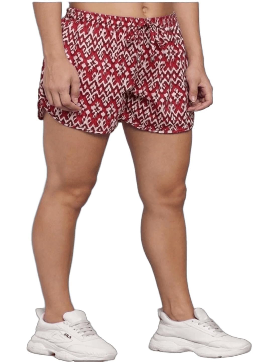 nock regular Women Floral Printed Casual Shorts-picture-36