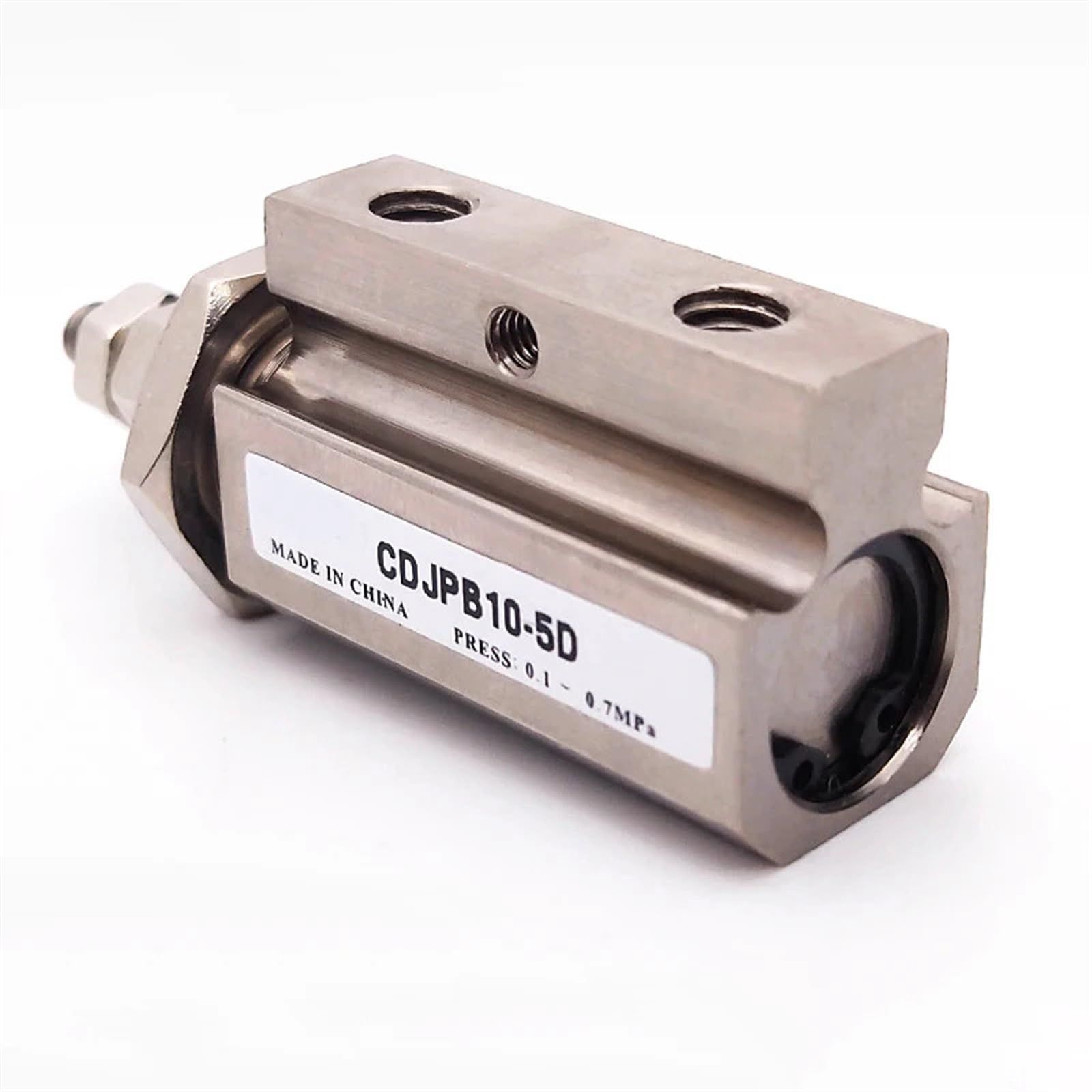 Cilindro neumático micro de acción simple CJPB con diámetro de 6 mm y resorte integrado