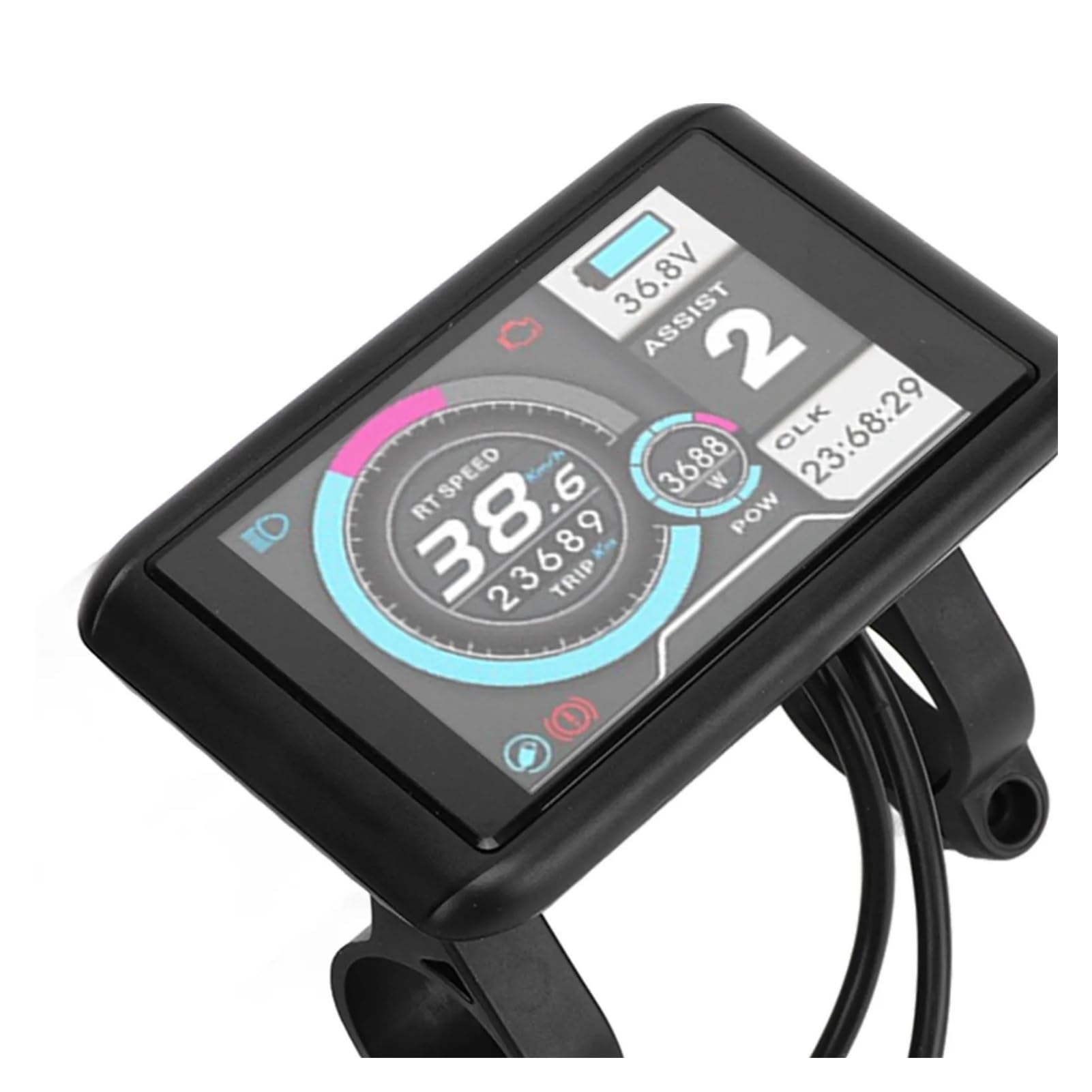 Pantalla para Ebike, Panel De Bicicleta Eléctrica UKC1 con Pantalla LCD A Color