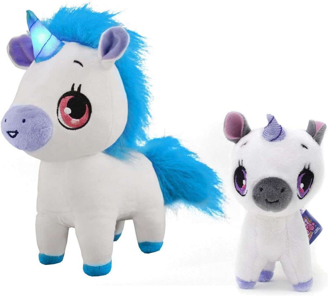 Purple Wish Me Puppy Toys Wish Me Pets Bundle Light Up LED Plush