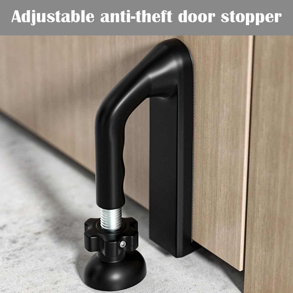 2 stuks draagbare deurstopper inbraakbeveiliging deur