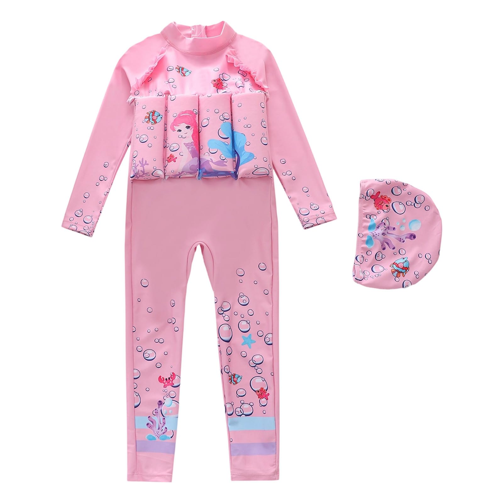 Bañador de triángulo para niña con falda con estampado de dibujos animados para niños y niñas, trajes de baño, chándales, trajes de baño infantiles, trajes de baño para playa y verano, trajes de baño