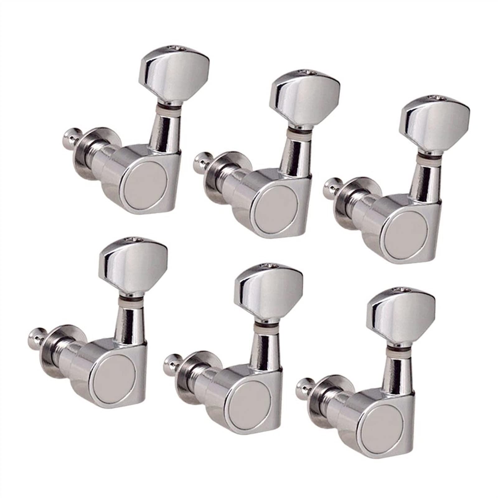 Tuner Mechaniken Knöpfe 6 PCs 6L Versiegelte Zahnradstimmungstuner Maschinenköpfe Für Gitarrenteile