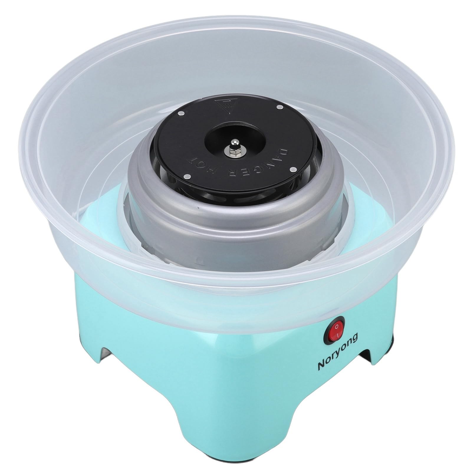 Máquina de Algodón de Azúcar de 450 W, Máquina de Algodón de Azúcar con Tubo de Calentamiento de Cuarzo, Diseño Dividido de Calentamiento Rápido para Fiestas de Cumpleaños de